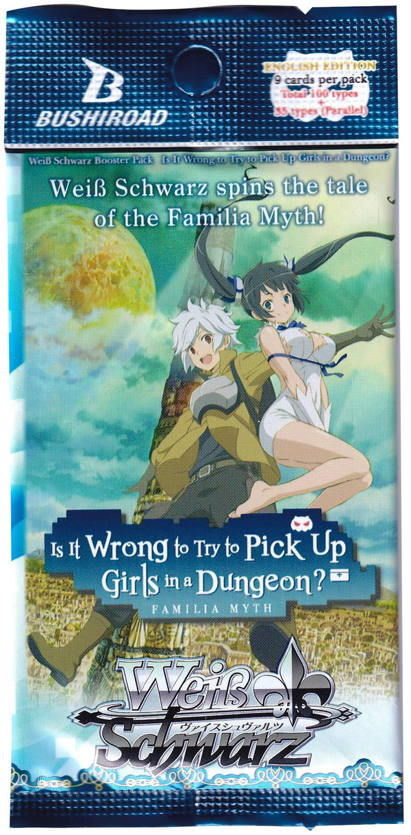 Weiss Schwarz: Is It Wrong to Try to Pick Up Girls in a Dungeon? Booster Pack