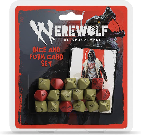 Werewolf: The Apocalypse, 5e - Dice and Form Card Set