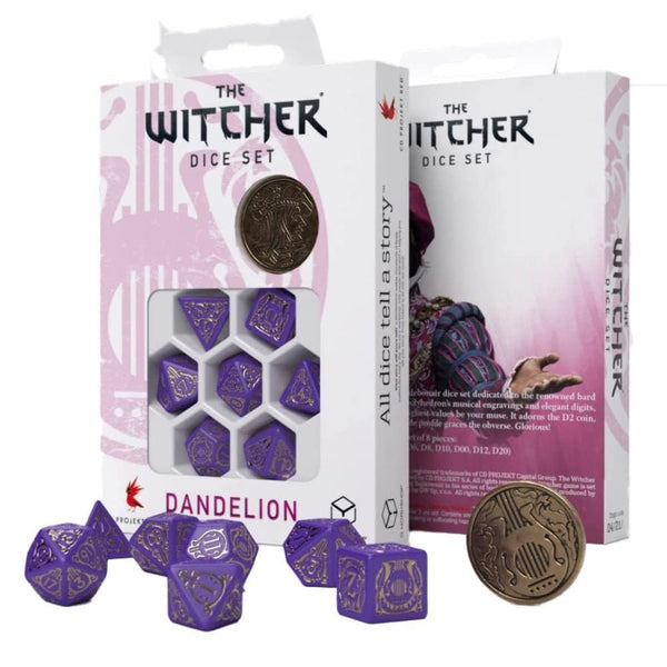 Witcher Dice Set: Dandelion, Viscount de Lettenhove