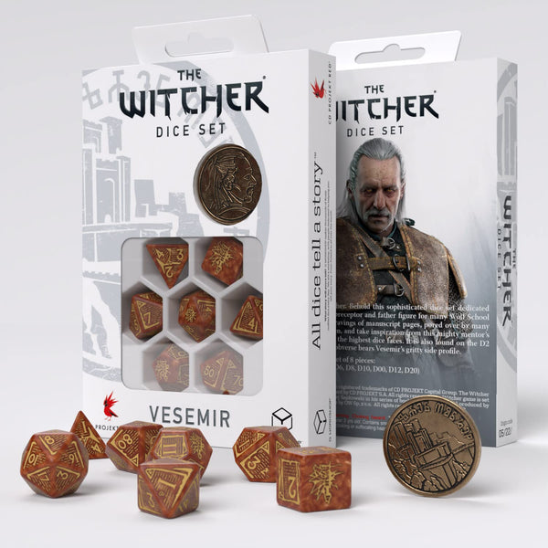 Witcher Dice Set: Vesemir, the Wise Witcher