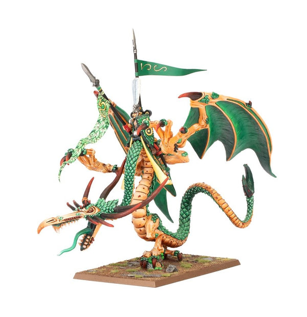Wood Elf Realms: Noble On Forest Dragon