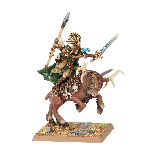 Wood Elf Realms: Wood Elf Noble On Great Stag