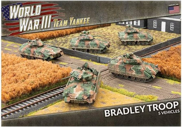 World War III: Team Yankee - M2 or M3 Bradley Troop (x5 Plastic)
