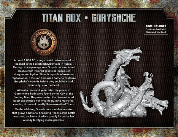 Wyrd: The Other Side - Cult of the Burning Man - Goryshche Titan Box
