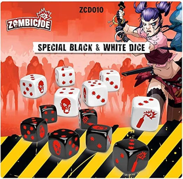 Zombicide 2e: Special Black & White Dice