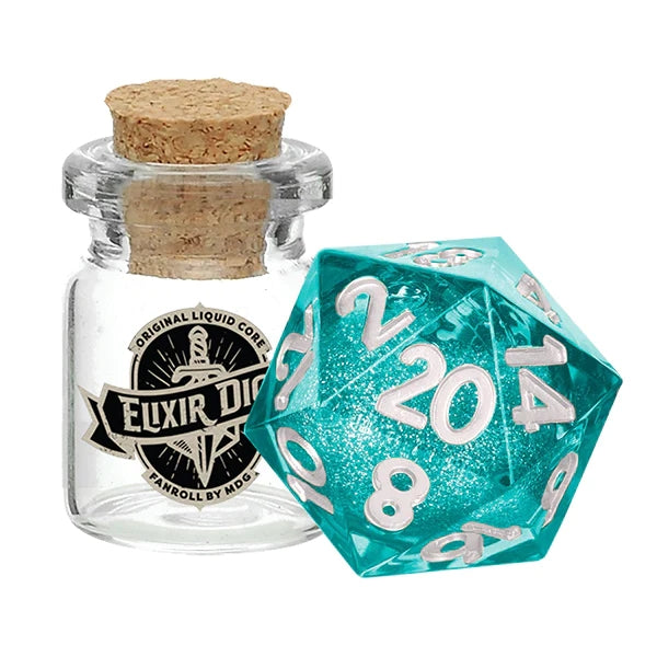 d20 Liquid Core Elixir Dice: Mana Extract