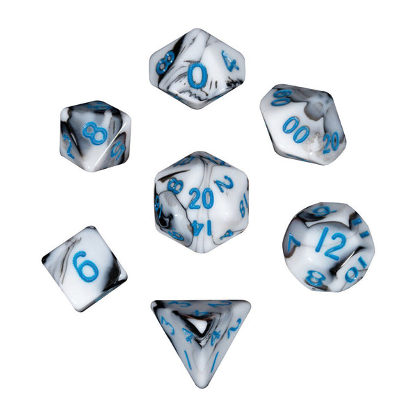 7-Die Set Marble Mini: Marble/Blue