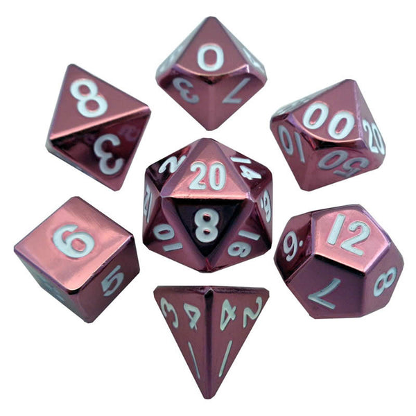 7-Die Set Metal: Pink Painted