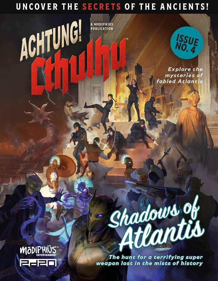 Achtung! Cthulhu 2d20: Shadows of Atlantis | Lazarus Games Achtung! Cthulhu 2d20: Shadows of Atlantis | Lazarus Games