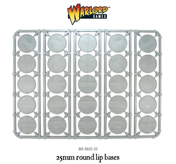 Bag of 25mm Round Bases