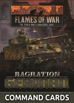 Bagration: German Command Cards (55x Cards)