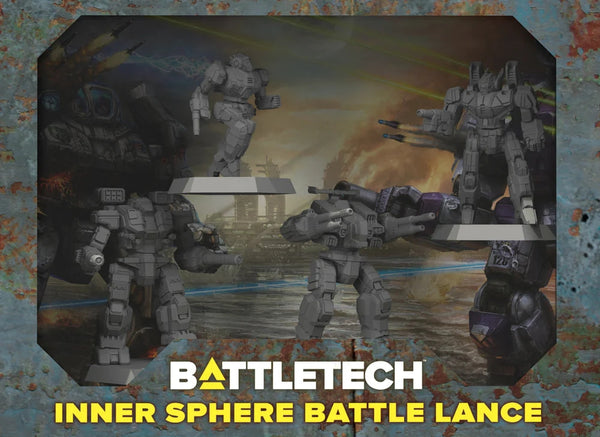 BattleTech: Inner Sphere Heavy Lance Miniatures Pack