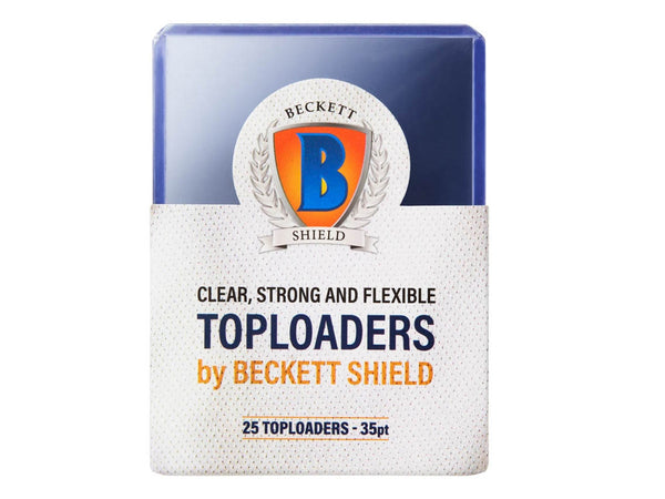 Beckett Shield Topload: 35pt Toploader Sleeves (25ct)