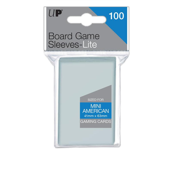 Board Game Sleeves: Lite- 41mm x 63mm Mini American (100 ct.)