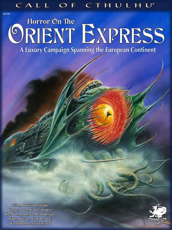 Call of Cthulhu 7e: Horror on the Orient Express