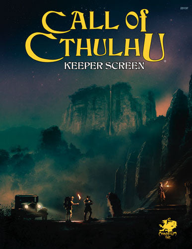 Call of Cthulhu 7e: Keeper's Screen Pack