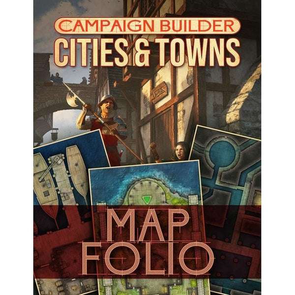 Campaign Builder: Cities and Towns- Map Folio