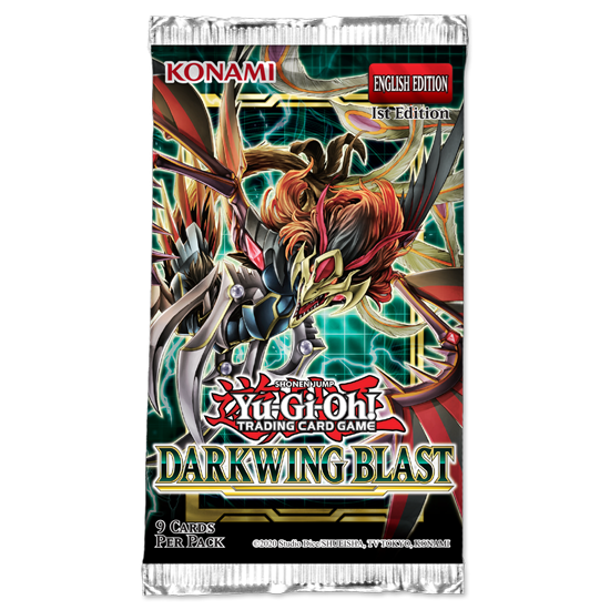Yu-Gi-Oh: Darkwing Blast Booster Pack