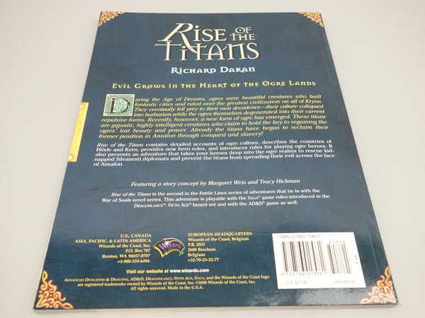 AD&D: Dragonlance - Rise of the Titans
