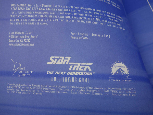 The First Line, Starfleet Intelligence Book