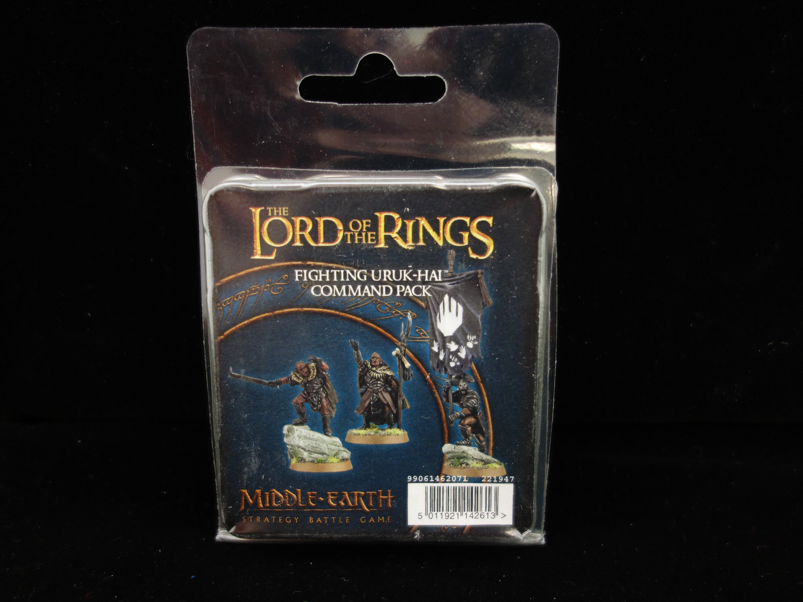 Games Workshop Lord Of The Rings: Fighting Uruk-Hai Warrior Command Pack - New Blister