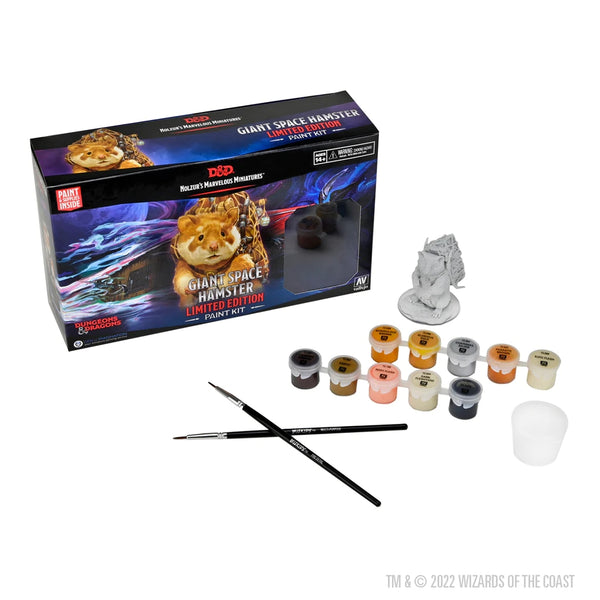 D&D Nolzur’s Marvelous Miniatures: Paint Kit, Limited Edition- Giant Space Hamster