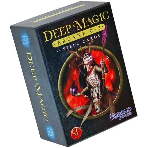 D&D, 5e: Deep Magic Spell Cards- Arcane 0-3