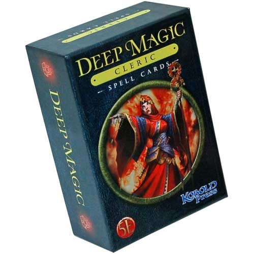 D&D, 5e: Deep Magic Spell Cards- Cleric