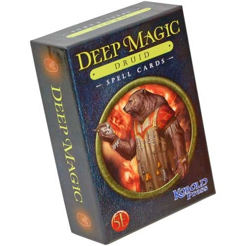 D&D, 5e: Deep Magic Spell Cards- Druid
