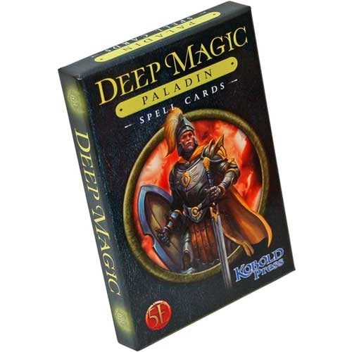 D&D, 5e: Deep Magic Spell Cards- Paladin