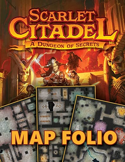 D&D, 5e: Scarlet Citadel - Map Folio