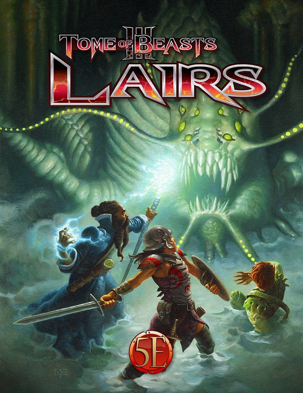 D&D, 5e: Tome of Beasts 3, Lairs
