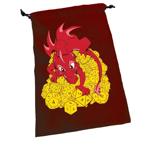 Dice Bag: Dice Dragon- Red