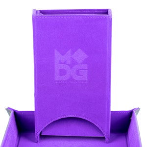 Dice Tower: Fold Up- Velvet Purple
