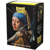 Dragon Shield Sleeves: Standard- Brushed 'Girl with a Pearl Earring' Art (100 ct.)