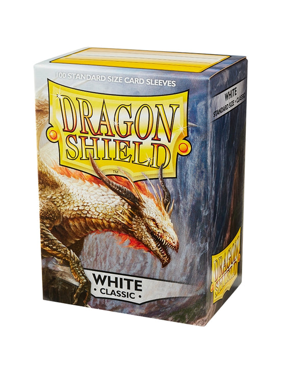 Dragon Shield Sleeves: Standard- Classic White (100 ct.)