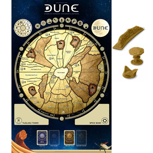 Dune Board Game: Game Mat (36