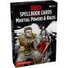 D&D 5e: Spellbook Cards - Martial Powers & Races Deck (61 Cards)