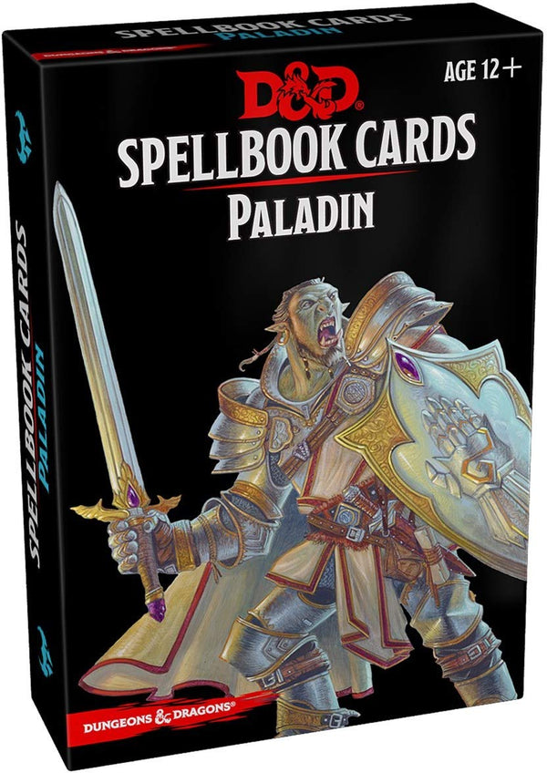 D&D 5e: Spellbook Cards - Paladin Deck (70 Cards)