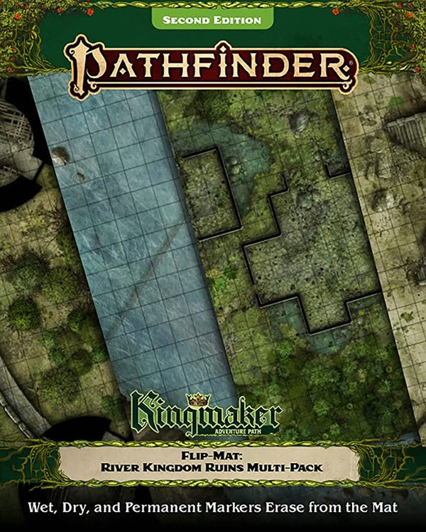Flip-Mat: Pathfinder Kingmaker Adventure Path- River Kingdoms Ruins Multi-Pack