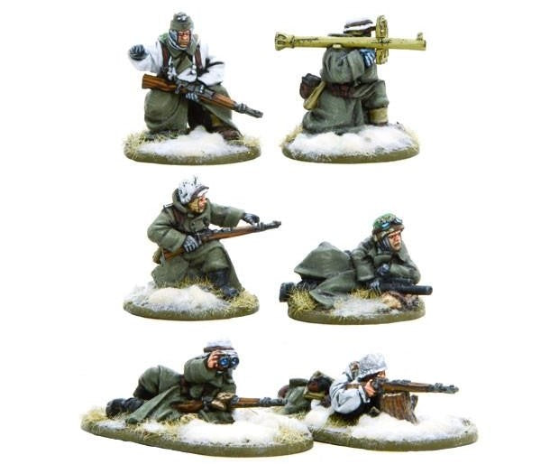 German Heer Panzerschreck, Flamethrower & Sniper Teams (Winter)