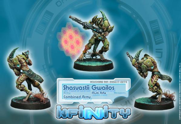 Infinity: Combined Army - Shasvastii Gwailos (Multi Rifle)