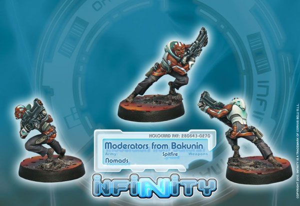 Infinity: Nomads- Moderators From Bakunin (Spitfire)