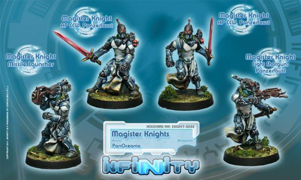 Infinity: Pan Oceania- Magister Knights