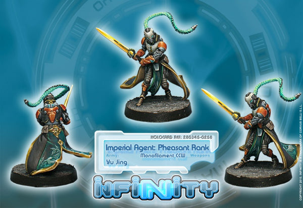 Infinity: Yu Jing - Imperial Agent, Pheasant Rank (Multi Sniper Rifle)