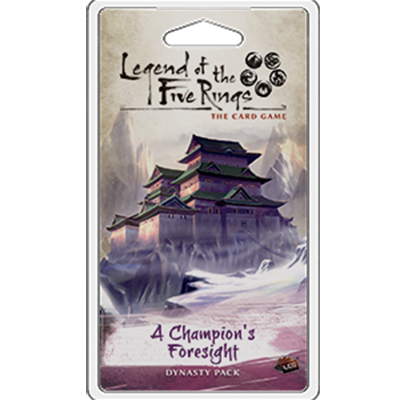 Legend of the Five Rings LCG: A Champion’s Foresight