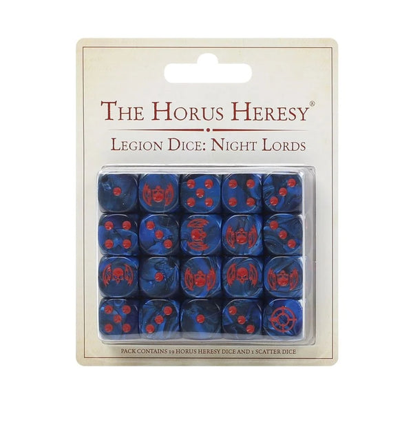 Chaos Space Marines: Night Lords Legion Dice