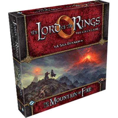 Lord of the Rings LCG: The Mountain of Fire Saga Expansion