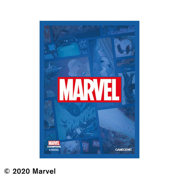 Marvel Card Sleeve Pack: Marvel Blue