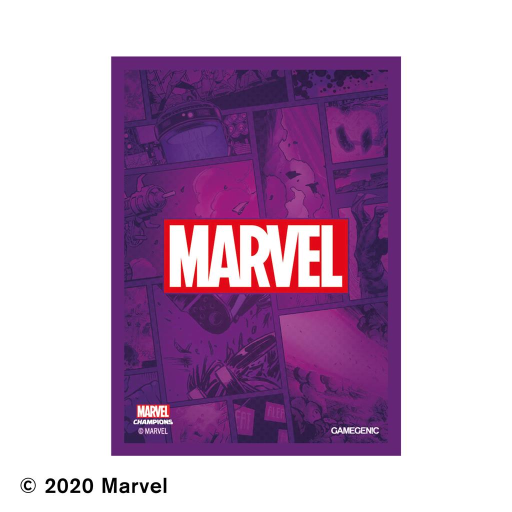 Marvel Card Sleeve Pack: Marvel Purple